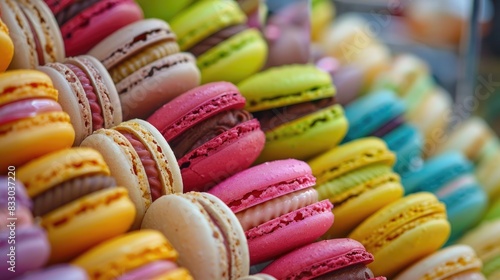 Vibrant macaroon