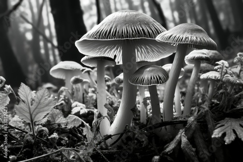Mushrooms and fungi - Generative AI