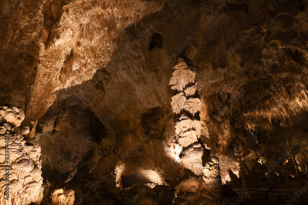 Rock formations in Carlsbad Caverns National Park, New Mexico
