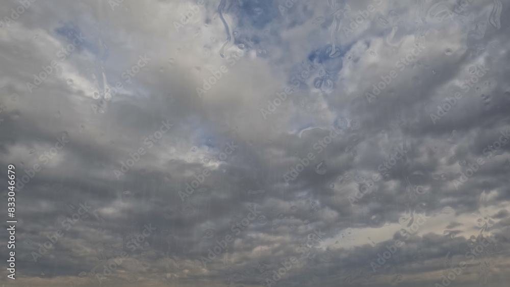 cloudburst on sky with clouds - cute weather bg - photo of nature cloudburst on sky with clouds - cute weather bg - photo of nature