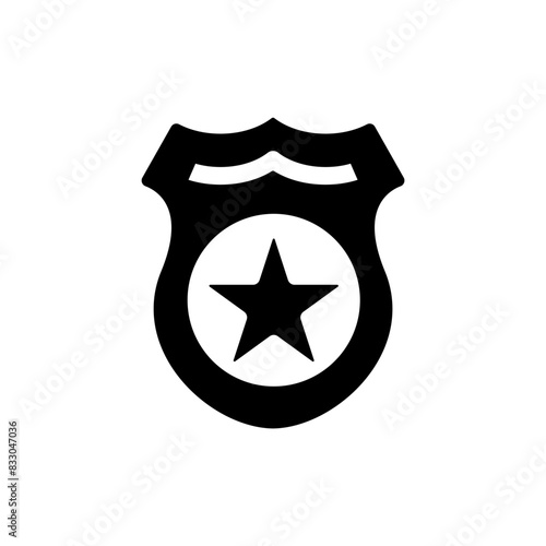 badge concept line icon. Simple element illustration. badge concept outline symbol design.