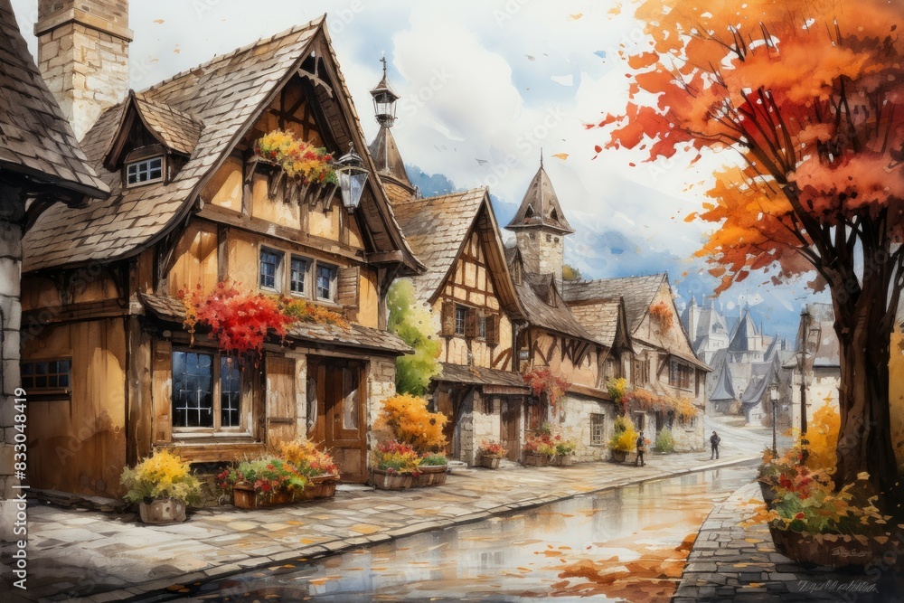 Historic villages - Generative AI Historic villages - Generative AI