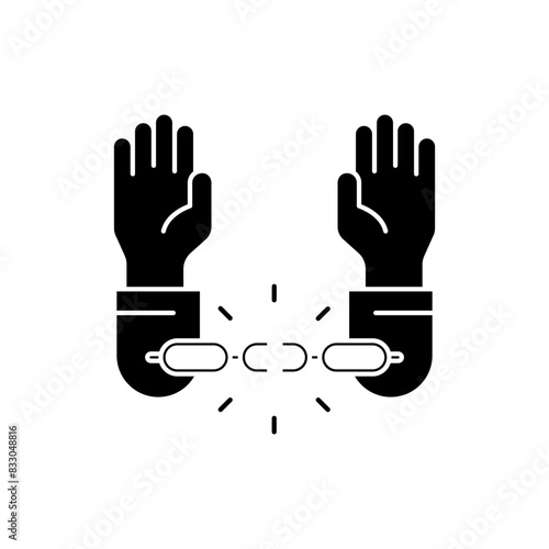 freedom concept line icon. Simple element illustration. freedom concept outline symbol design.