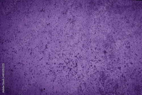 Purple grunge wall background. Dark purple wall background.