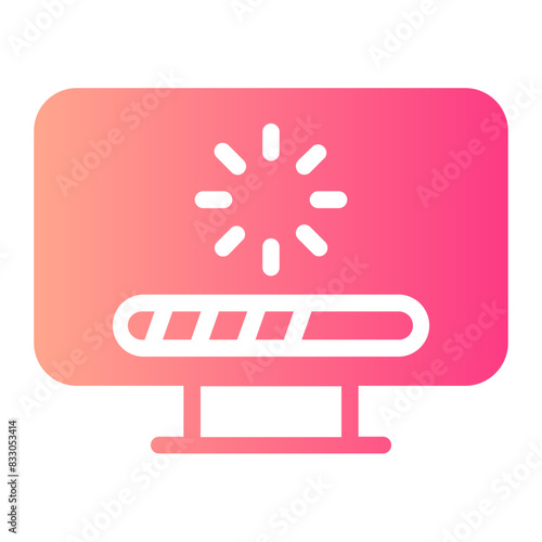 loading gradient icon