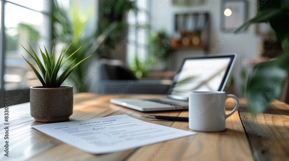 Craft a professional mockup for a resume template that stands out with clean typography and strategic use of white space for maximum readability. Craft a professional mockup for a resume template that stands out with clean typography and strategic use of white space for maximum readability.