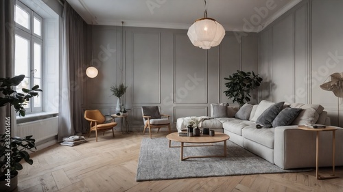 Scandinavian home interior design