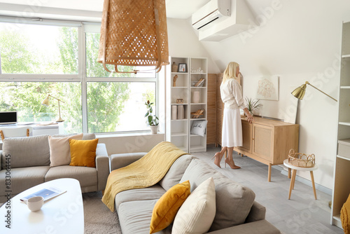 Mature woman with beautiful...