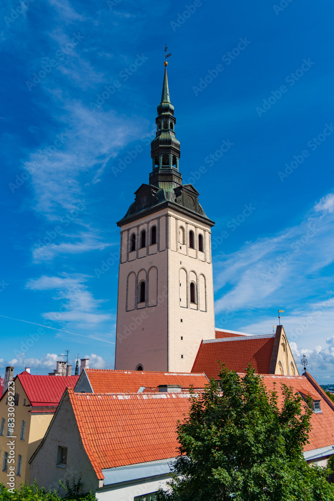 Fototapeta premium Swedish St. Michael's Church in Tallinn, Estonia