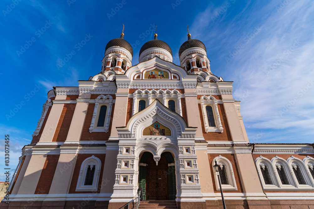 Alexander Nevsky Cathedral, an Eastern Orthodox cathedral in Tallinn, Estonia Alexander Nevsky Cathedral, an Eastern Orthodox cathedral in Tallinn, Estonia