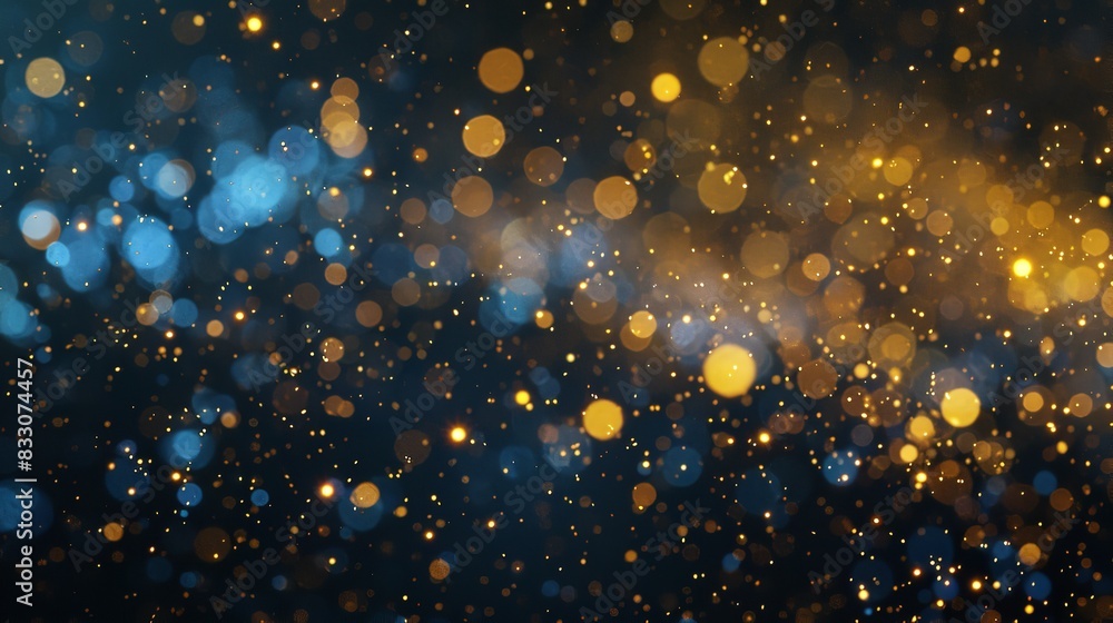 Fototapeta premium Background of Abstract Glitter Lights