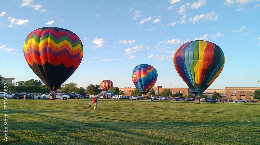 Obraz premium Colorful Air Balloon