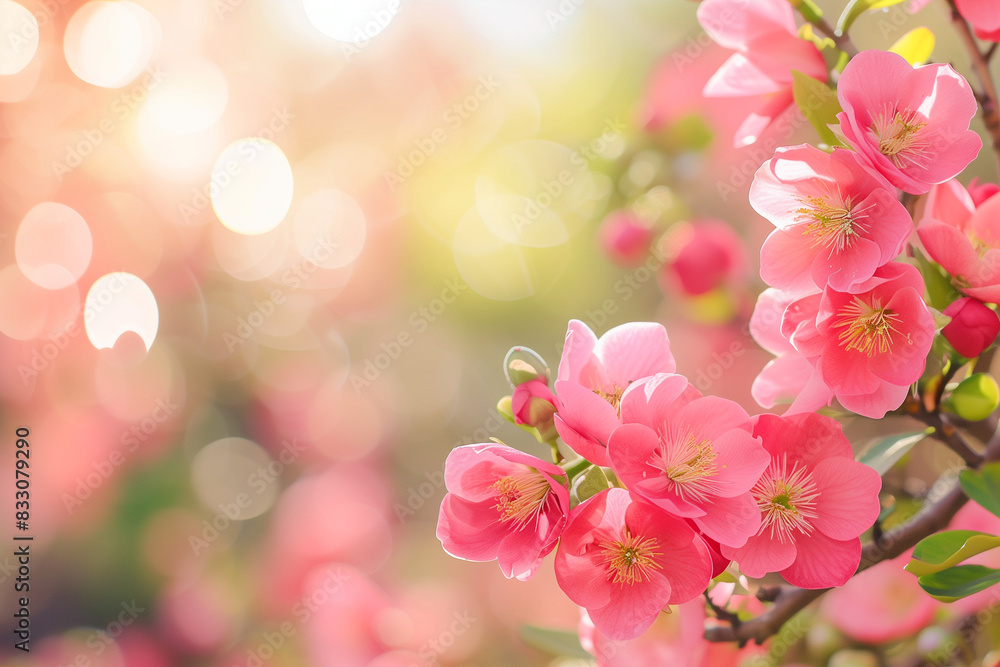 pink cherry blossom in spring pink cherry blossom in spring