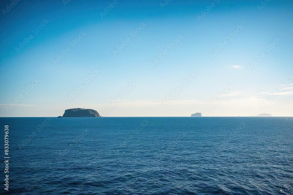 lighthouse in the sea