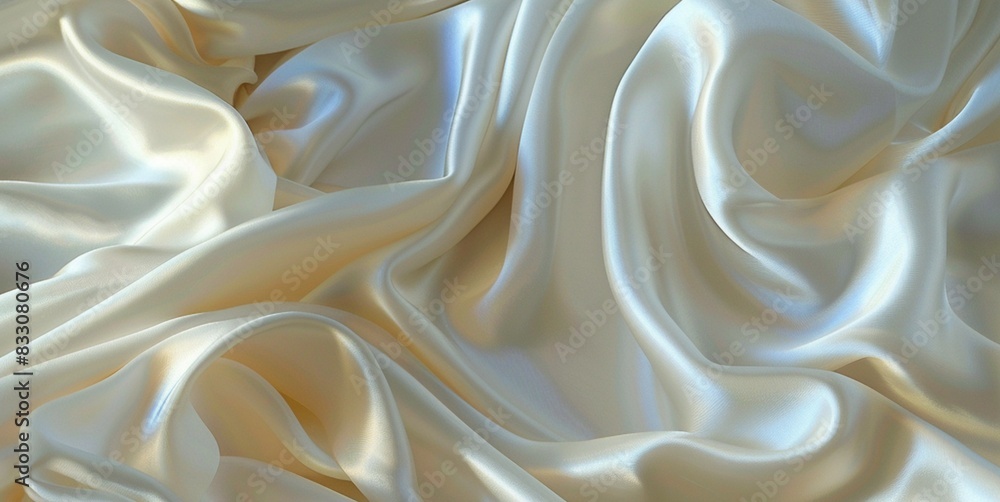 Obraz premium Nude silk and satin fabric, nude silk background, background, desktop wallpaper, designer background 