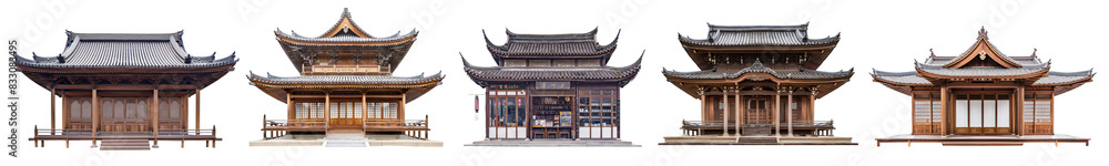 Asian temple architecture png on transparent background Asian temple architecture png on transparent background