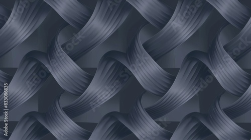 seamless pattern, dark grey and vaporwave geometric design with a subtle gradient in the background photo