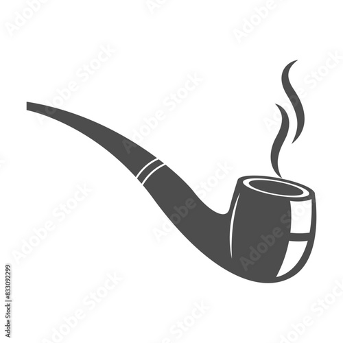 Cigarette icon logo design