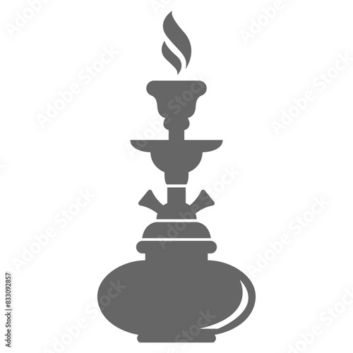 Cigarette icon logo design