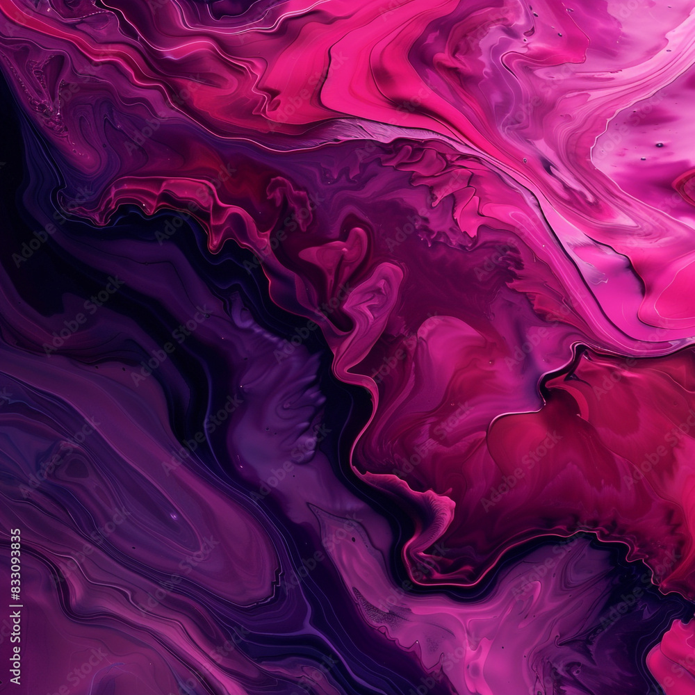 Bold magenta and purple abstract fluid texture, ideal for art and design studios. Bold magenta and purple abstract fluid texture, ideal for art and design studios.