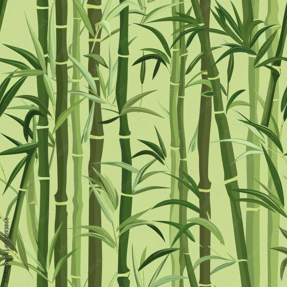seamless pattern of bamboo stalks seamless pattern of bamboo stalks