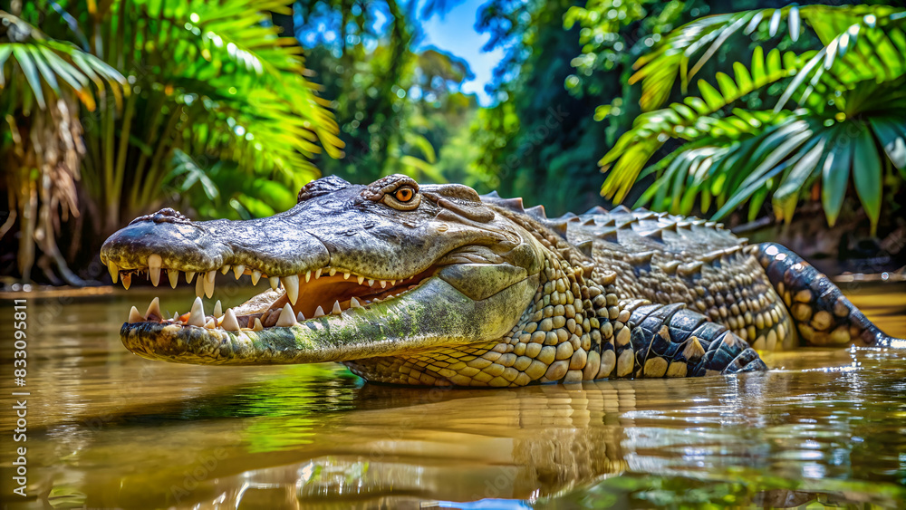 Fototapeta premium Saltwater Crocodile 