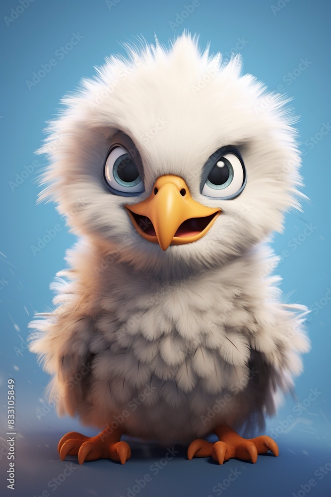 portrait of a bald eagle, generative ai portrait of a bald eagle, generative ai