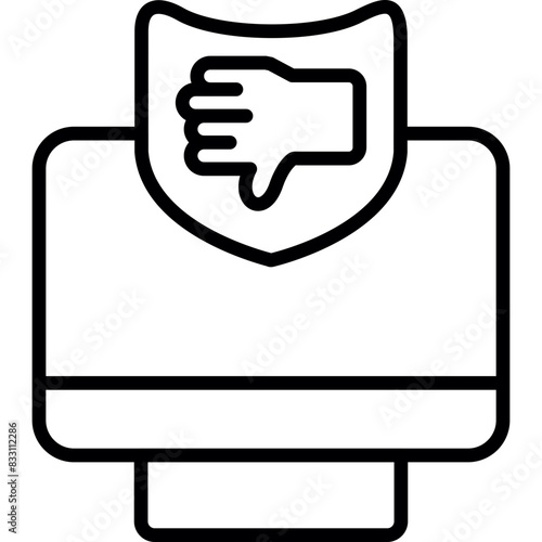 Hate icon