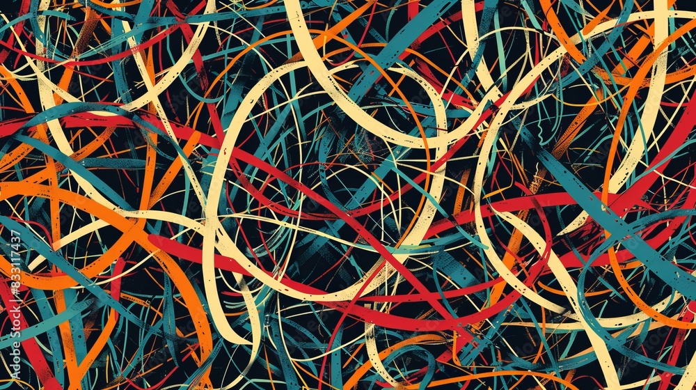 Colorful graphic background