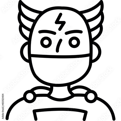 Superhero icon
