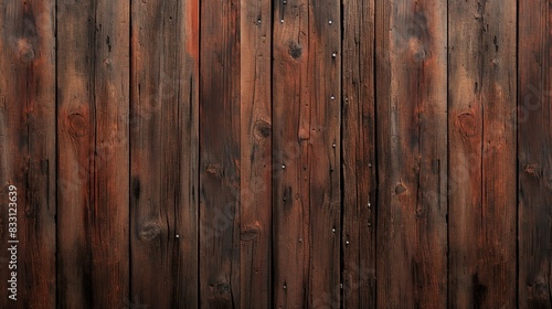 A rustic wood grain texture from an old barn, with deep grooves and a rich patina, providing a warm and inviting feel for design projects.