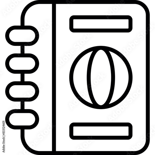new line icon design