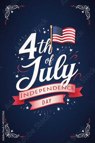 4th of July Happy Independence Day USA