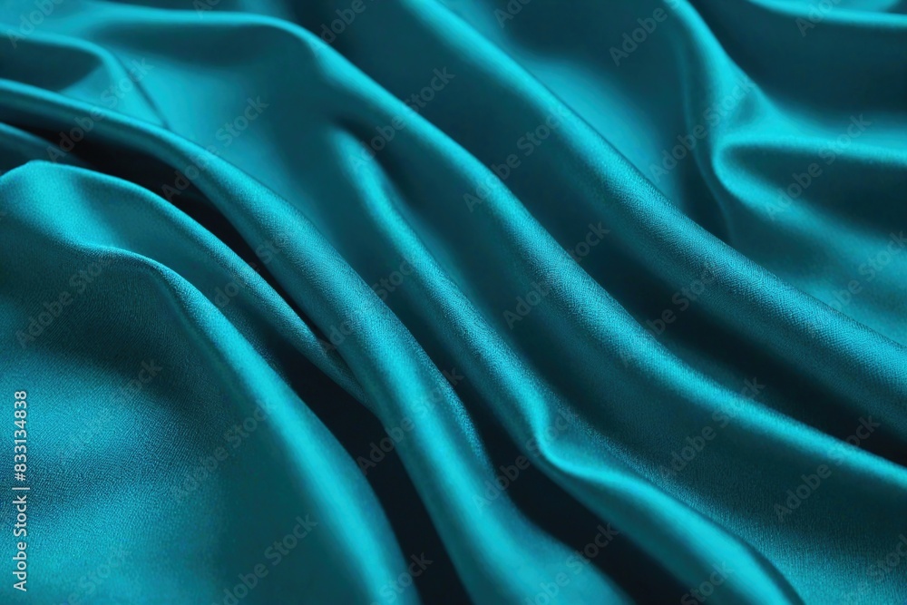 Fototapeta premium blue satin background