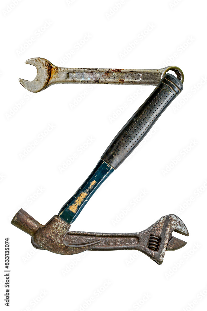 the alphabet z made by tools the alphabet z made by tools