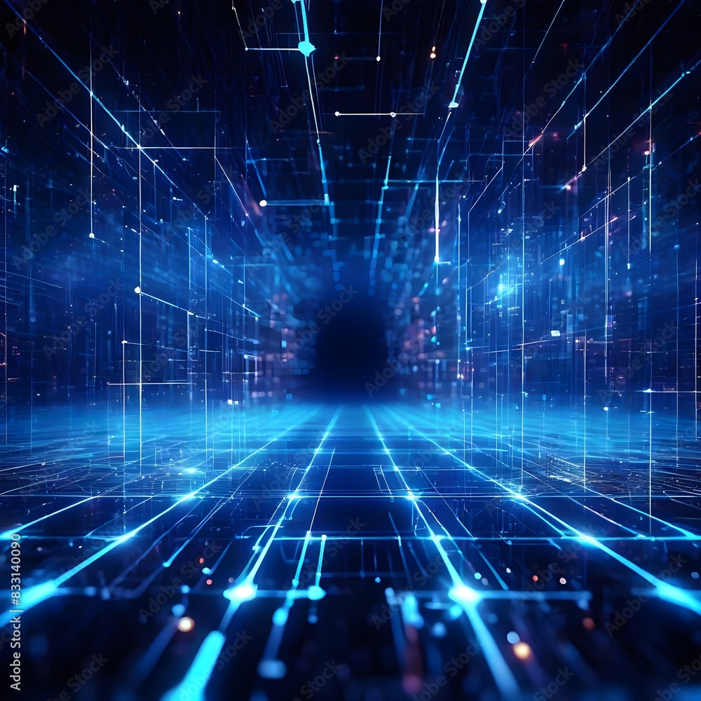 Digital background perfect for tech processes, neural networks, artificial intelligence, data transfer and encryption, digital archives, sound and graphic presentations, science, education, etc. Digital background perfect for tech processes, neural networks, artificial intelligence, data transfer and encryption, digital archives, sound and graphic presentations, science, education, etc.