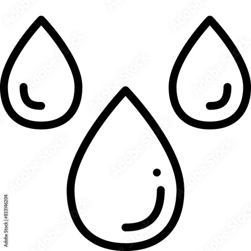 humidity line icon