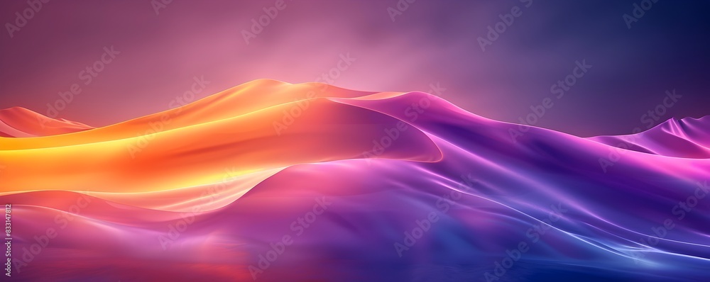 Obraz premium Vibrant Neon Backdrop for Dynamic Product Displays and Conceptual Visuals