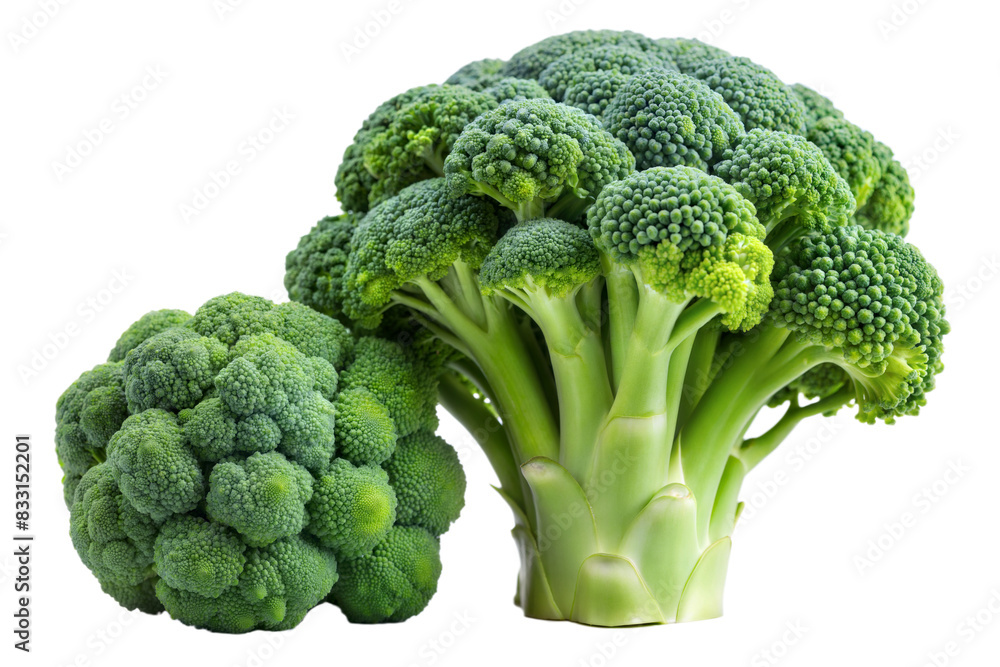 Whole Broccoli and Broccoli Floret Cut-Out
Whole Broccoli and Broccoli Floret Cut-Out