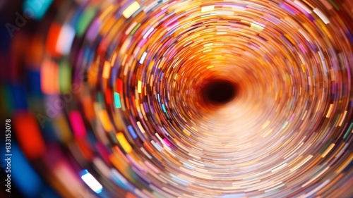 Wallpaper Mural Vibrant abstract background with swirling colorful lights creating a dynamic, energetic, and mesmerizing visual effect. Torontodigital.ca