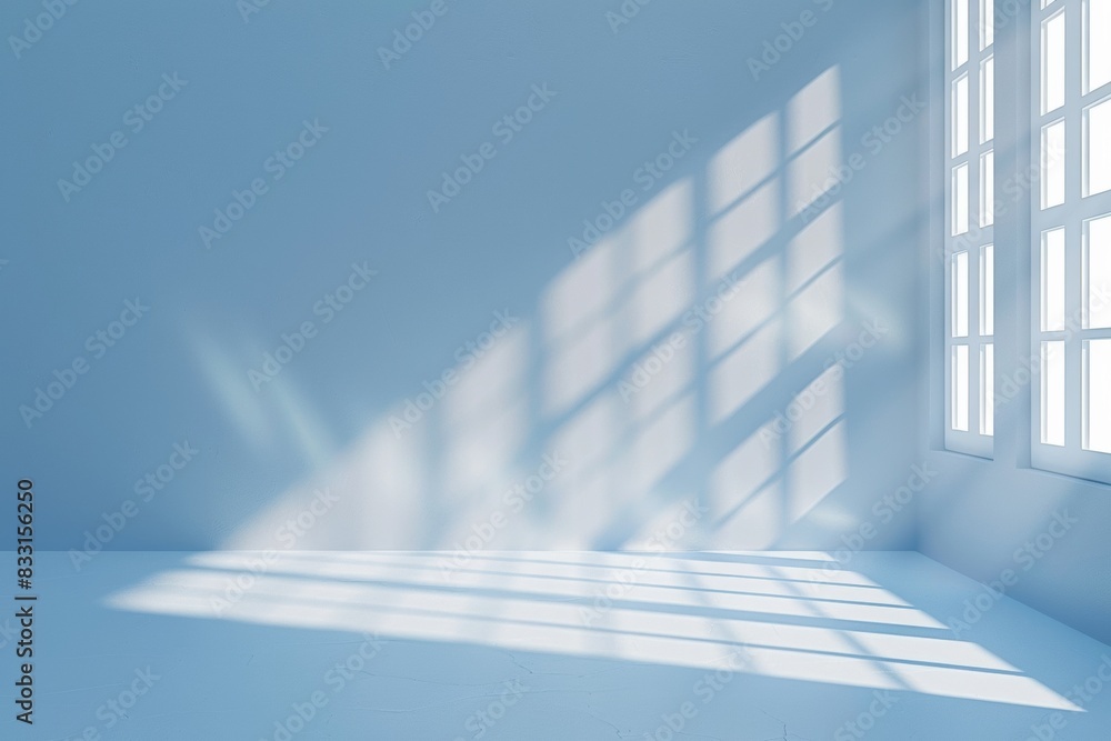 Abstract background with sun rays and shadows on the wall Abstract background with sun rays and shadows on the wall