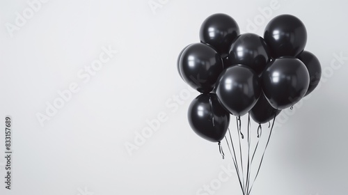 black and red balloons 