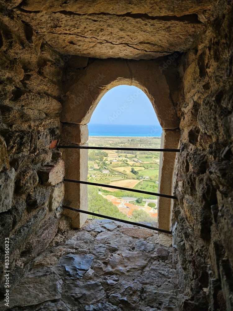 Obraz premium window in a wall