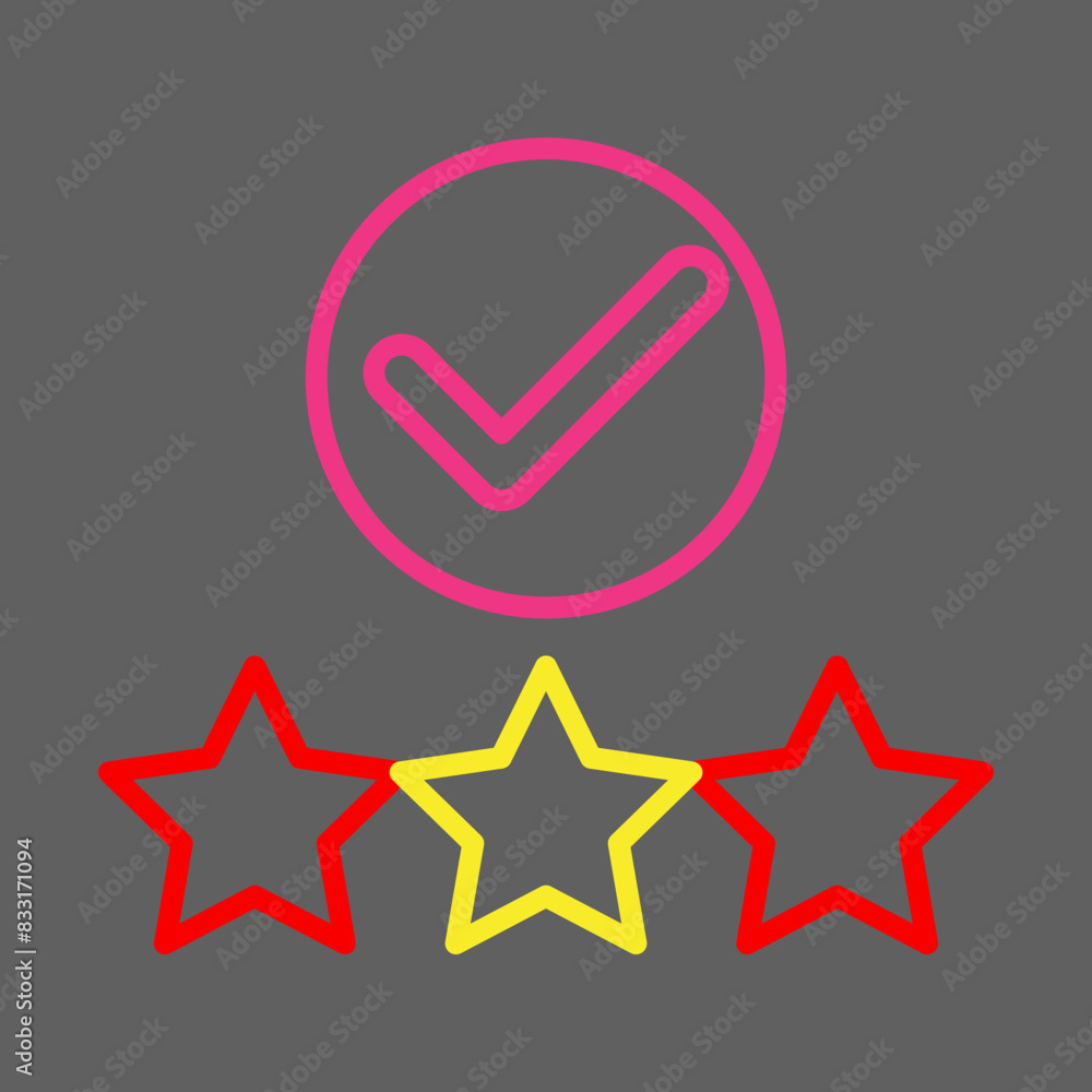 Rating icon Design Rating icon Design