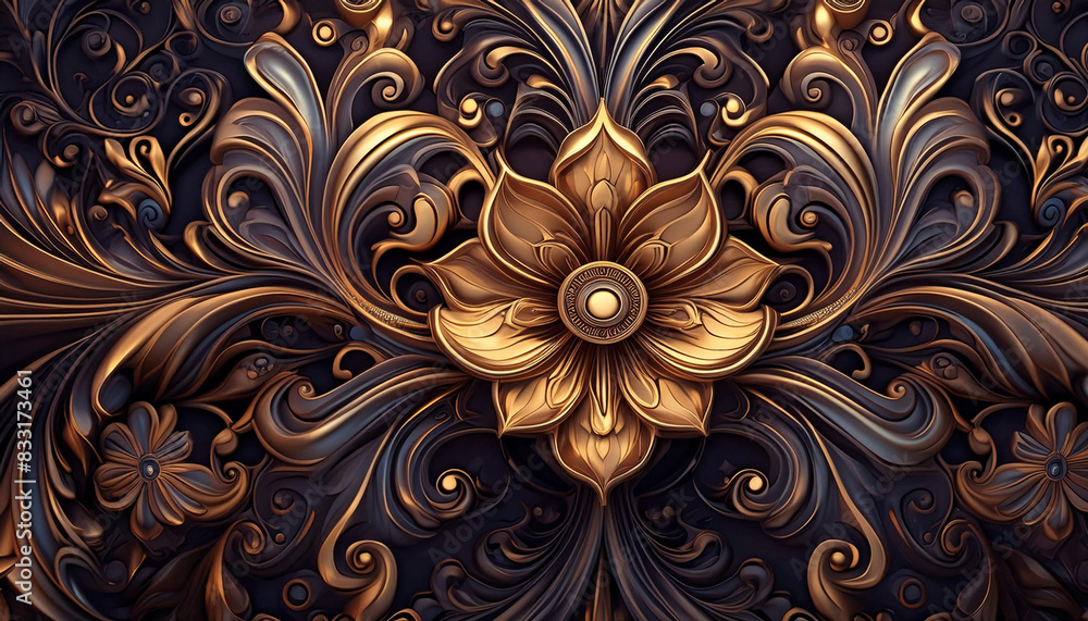 damask flower background damask flower background