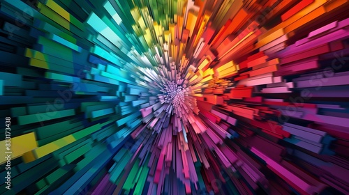 Colorful graphic background