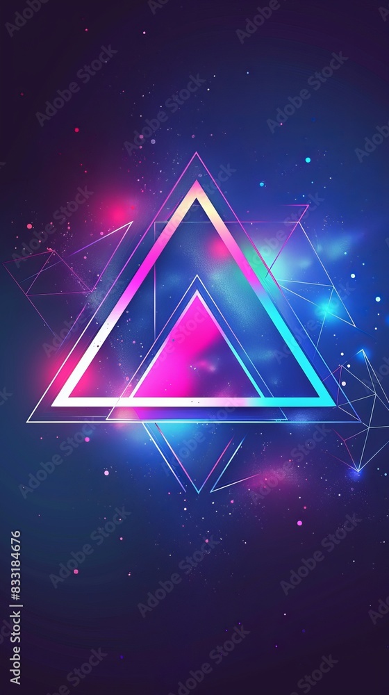 Neon graphic background Neon graphic background