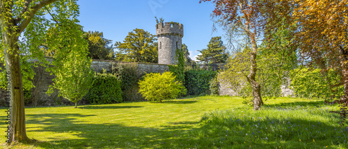 Photography Dublin, Ireland - May 5 2024 Beautiful morning at Dublin's Botanic Gardens