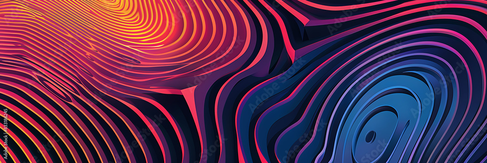 Hypnotic panorama wallpaper, the wonder of staring at it, which can be used in a variety of graphic designs Hypnotic panorama wallpaper, the wonder of staring at it, which can be used in a variety of graphic designs