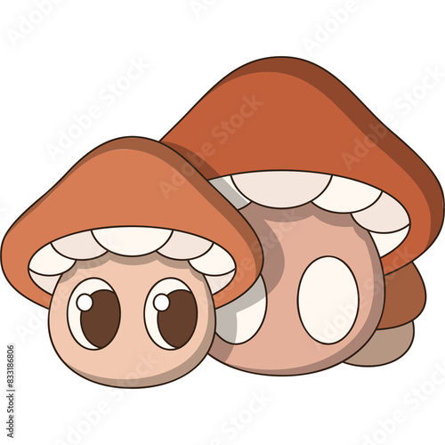 Mushroom Sticker photo